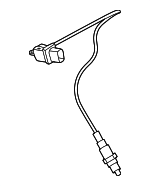 11789502093 - Emission System: Lower Oxygen Sensor for BMW Image