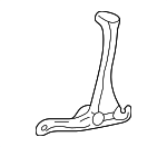 25740665 - Engine: Trans Mount Bracket for Cadillac: DeVille, Seville | Oldsmobile: Aurora | Pontiac: Bonneville Image