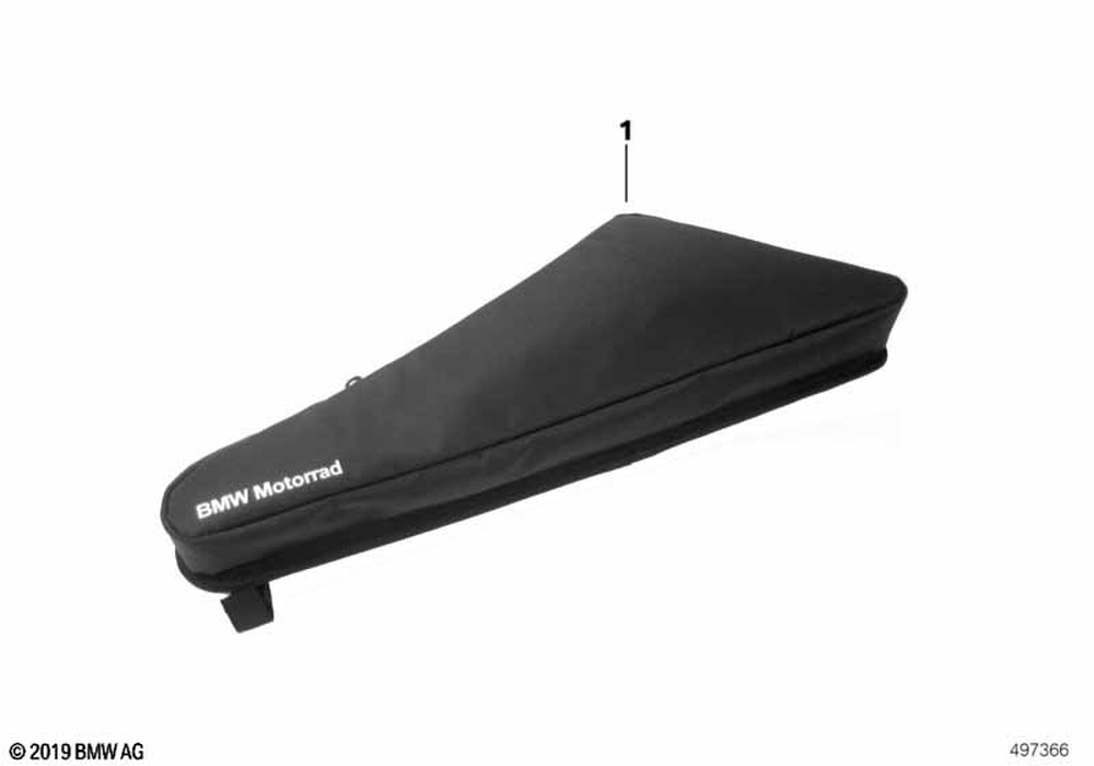  Motorrad 純正 サイドフレームバッグ　77492463534 77492463534 - Frame Luggage Bags 2003-2025 BMW-Motorrad | BMW