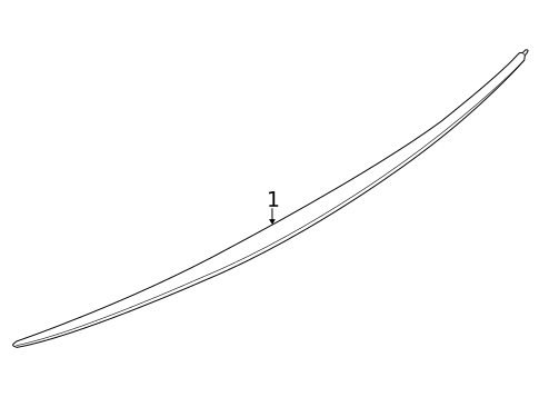 Spoiler for 2025 Audi A3 Quattro #0