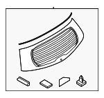 CG3663930 - : Lift Gate Glass for Mazda: 5 Image