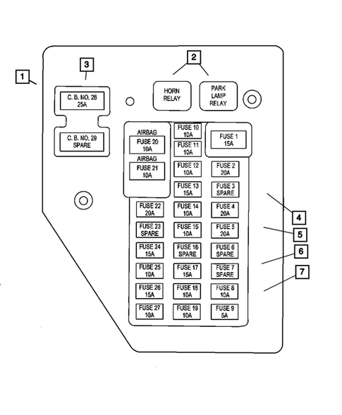 Relays for 2002 Dodge Dakota #1