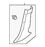 94022FL11AVH - Body: Lower Center Pillar Trim for Subaru: Impreza Image