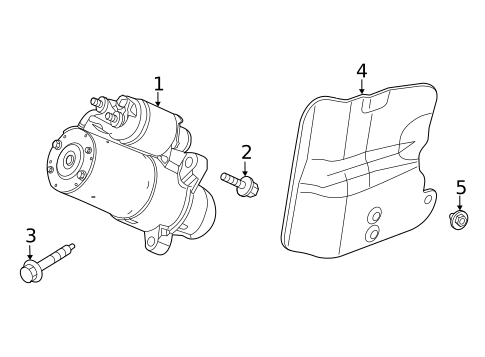 Starter for 2024 Cadillac CT4 #1