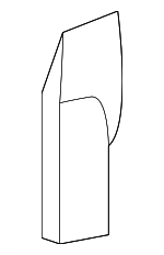 15717503 - Body: Tail Lamp Panel Reinforcement for Cadillac: Escalade, Escalade ESV | Chevrolet: Suburban 1500, Suburban 2500, Tahoe | GMC: Yukon, Yukon XL 1500, Yukon XL 2500 Image