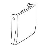 15814481 - Body: Lower Molding for Saturn: Vue Image