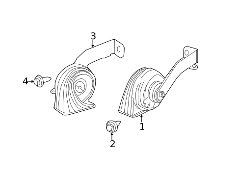 Horn for 2012 Chrysler 300 #0