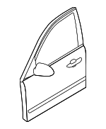 760041D010 - Body: Door Shell for Kia: Rondo Image