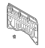 6410104090 - Body: Back Panel for Toyota: Tacoma Image