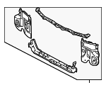 K2BA53100B - : Radiator Support for Kia Image