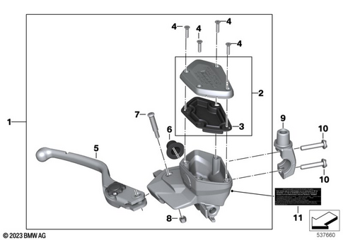 Control Assembly for 2016 BMW-Motorrad R nineT #3