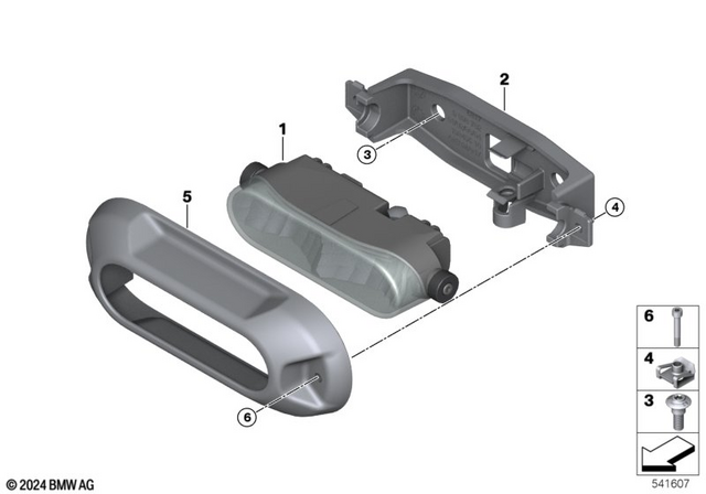63179898781 - : Led Auxiliary Headlight for BMW-Motorrad Image