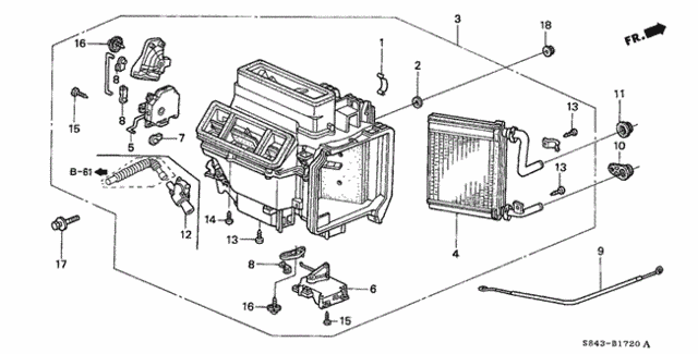 Heater Unit for 2002 Honda Accord #0