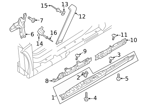 Exterior Trim - Pillars for 2014 Audi R8 #0