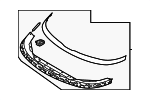 86390K0000 - Body: Cover Assembly for Kia Image