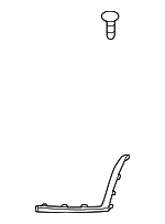 86598K0BA0 - Body: Bumper Guard for Kia Image