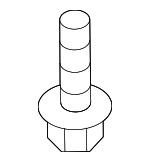 1125106256K - Body: Bumper Cover Bolt for Kia Image