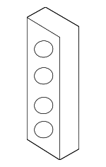8663867 - Electrical: Led Unit for Volvo: V70, XC70 Image