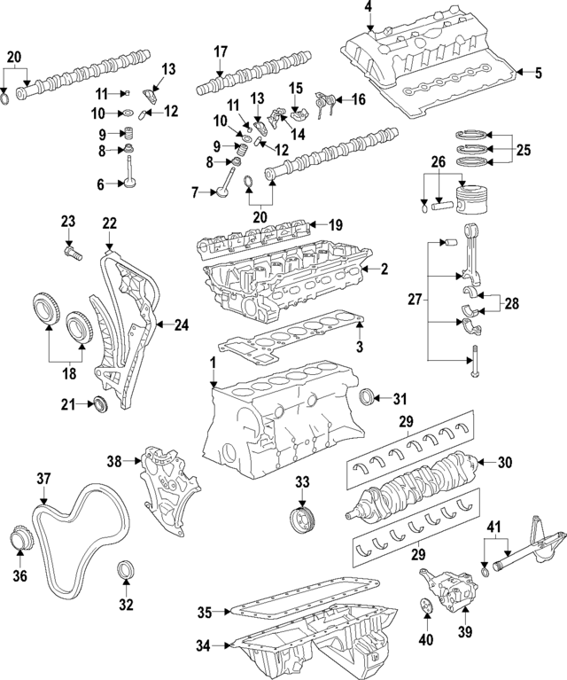 11112295991 - Engine: Cylinder Block for BMW Image