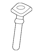 JU5Z96610A16AJ - Body: Headrest Guide for Ford: Mustang Mach-E Image