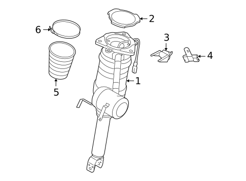 Shocks & Components for 2009 Audi S8 #1