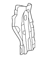 52145SL2109P - Body: Gusset for Subaru Image