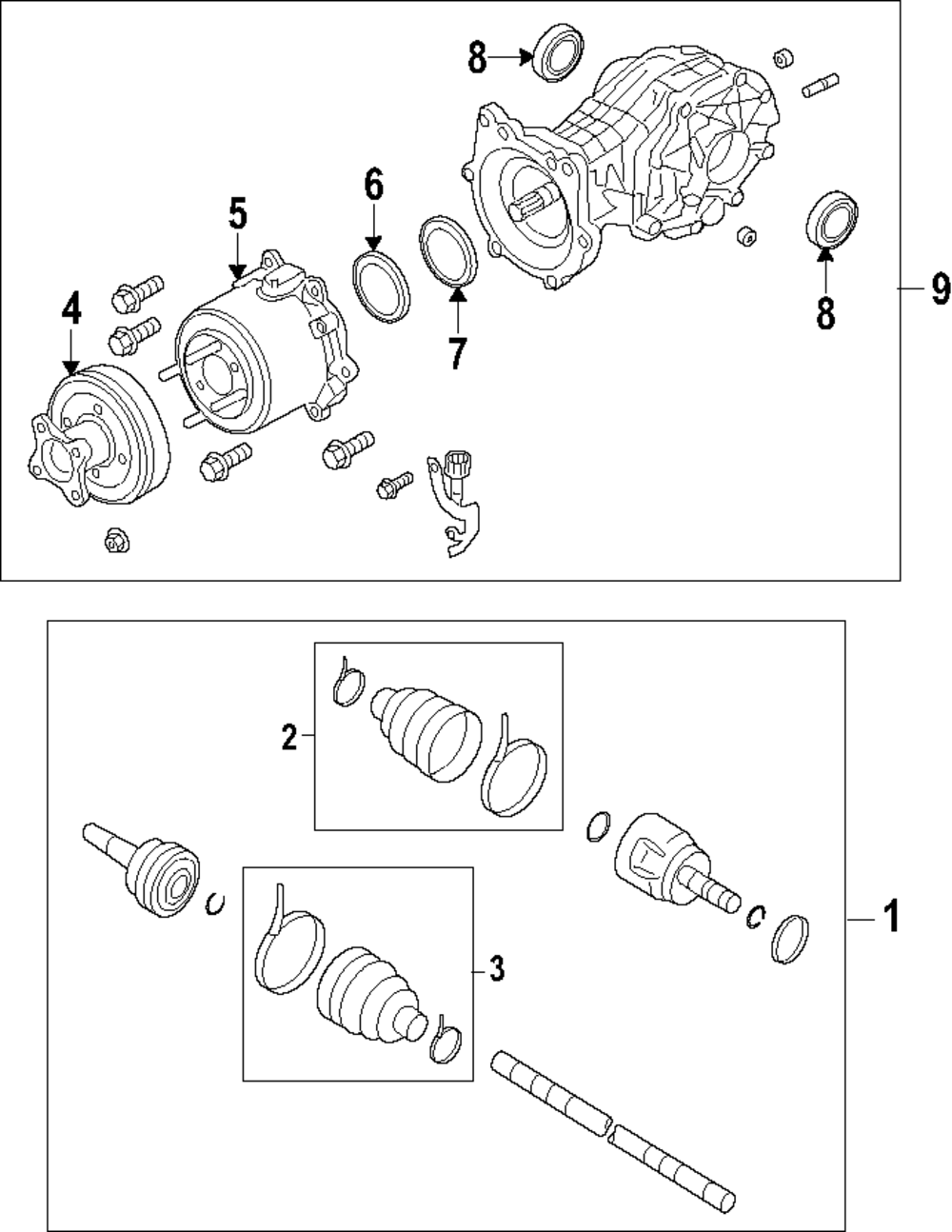 【ゆきオーダーページ】 38342-21X01 Genuine Nissan #3834221X01 Seal Oil-Differential