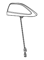 68537883AA - Electrical: Antenna for Ram: 2500, 3500 Image