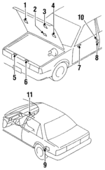1480569A01 - Body: Label for Nissan Image