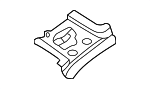 2366360200 - Body: Inner Windshield Pillar Bracket for Mercedes-Benz Image