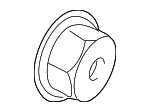 981574 - Body: Quarter Glass Nut for Volvo Image