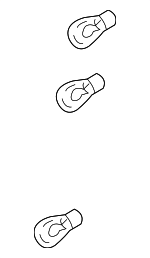 1864427088L - Electrical: Tail Lamp Bulb for Hyundai: Accent, Elantra, Entourage, Genesis Coupe, Santa Fe Image