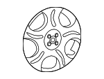 9595882 - : Wheel Cover for Saturn: Ion Image