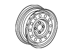 9593548 - Suspension: Wheel, Steel for Saturn: Ion Image