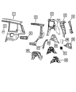 Wheel House Extension, Left