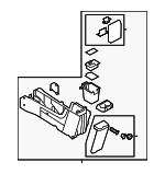 9L8Z78045A36EB - Body: Console Base for Ford: Escape Image