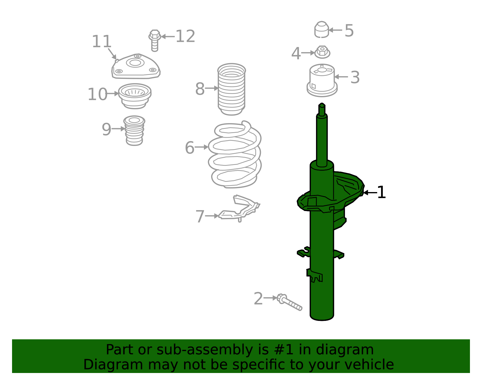 32370242 - 2024-2025 Volvo - Strut | Volvo OEM Parts Direct