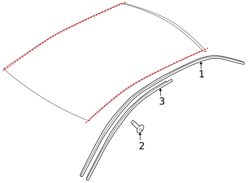 Exterior Trim - Roof for 2009 Audi A5 Quattro #0