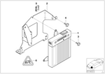65126946985 - Audio, Navigation, Electronic Systems: Amplifier Hifi Harman Kardon for BMW Image