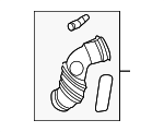 ZZCA13230 - : Engine Air Intake Hose for Mazda: Tribute Image
