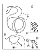 6104507AA - Mopar Accessories - Component Parts: Pan Head Screw for Mopar Image