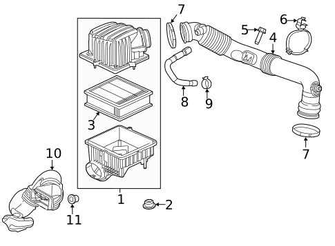 Air Intake for 2019 Ram ProMaster City #0