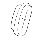 72612SFA000 - Body: Lock Cap for Acura: RL, TL, TSX, ZDX Image