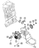 R5191780AD - Fuel: Fuel Injection Pump for Dodge: Ram 2500, Ram 3500 Image