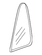 73405S10010 - Body: Fixed Glass for Honda: CR-V Image