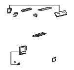 89018764 - HVAC: Upper Case Seal Kit for Buick: LeSabre | Oldsmobile: Aurora | Pontiac: Bonneville Image