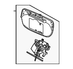 2F1Z17B390BAA - Body: Housing Assembly for Ford: Taurus | Mercury: Sable Image