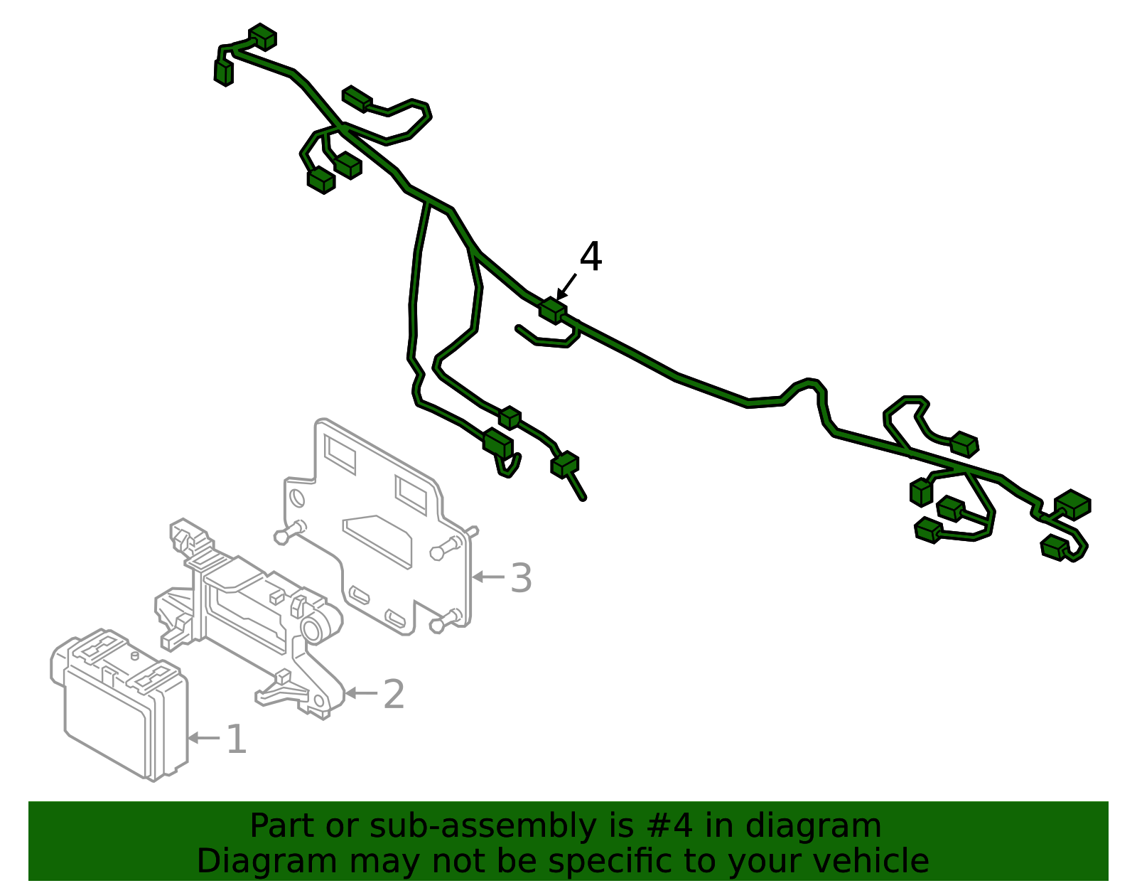 61129436174 - 2019-2022 BMW Harness (61-12-9-436-174) | BMW of
