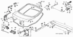 74892SV5A01 - Body/Air Conditioning: SNAP (NATURAL) for Acura Image