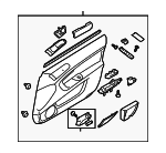 94639AG29AJC - Body: Door Trim Panel for Subaru: Legacy, Outback Image